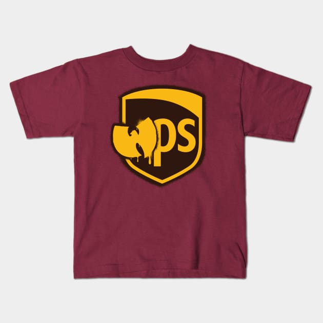 Wu-PS Kids T-Shirt by DCLawrenceUK